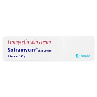 Soframycin Skin Cream 100 gm, Pack of 1 CREAM