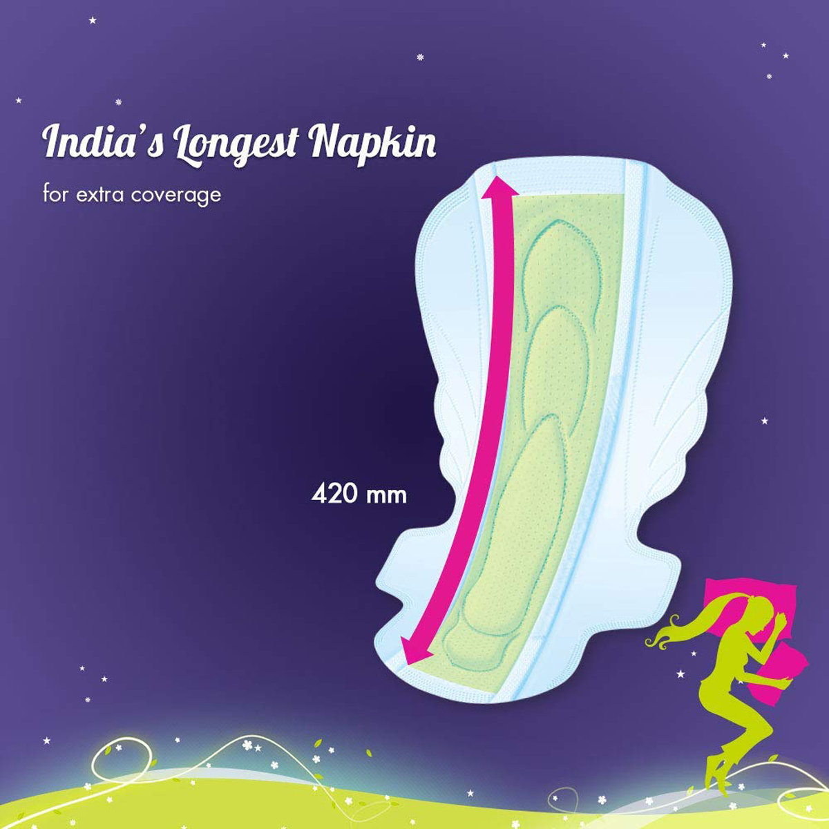 Sofy Anti Bacteria Overnight Sanitary Pads XXL, 10 Count, Pack of 1 Sofy Anti Bacteria Overnight Sanitary Pads XXL, 10 Count, Pack of 1