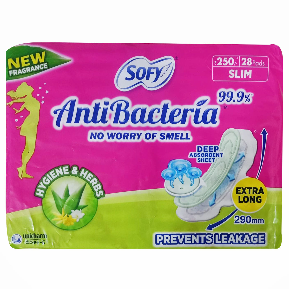 Sofy Antibacteria Sanitary Pads XL, 28 Count Price, Uses, Side Effects