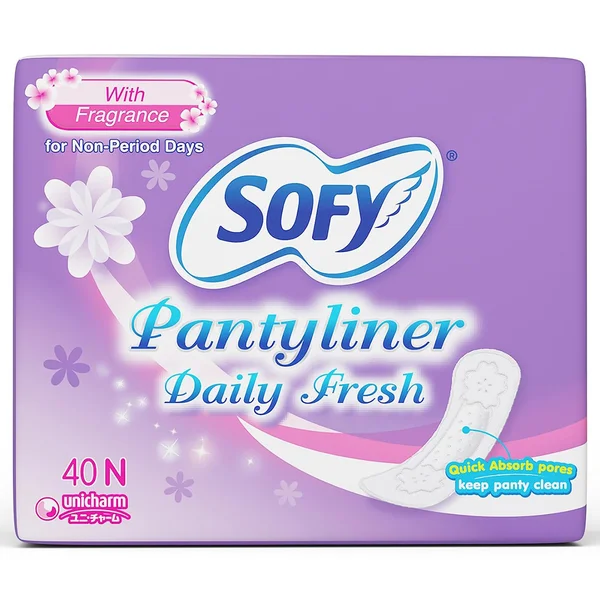 Sofy Daily Fresh Pantyliner, 40 Count