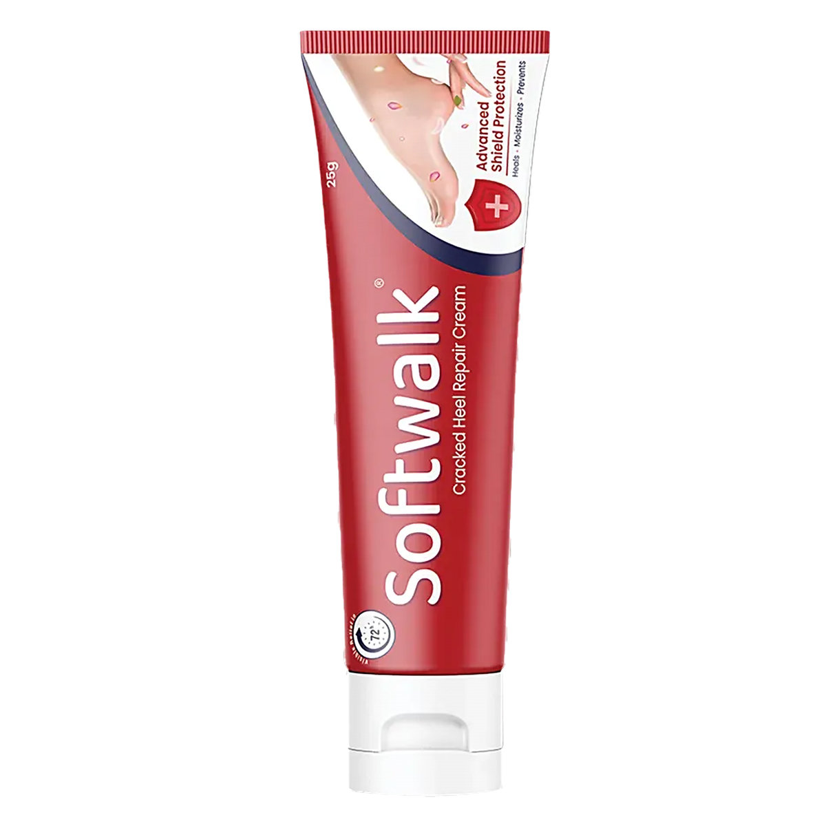 Softwalk Cracked Heel Repair Cream 25 gm | Hydrates, Moisturises & Repairs Feet | For Rough & Cracked Feet, Pack of 1 Softwalk Cracked Heel Repair Cream 25 gm | Hydrates, Moisturises & Repairs Feet | For Rough & Cracked Feet, Pack of 1