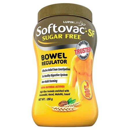 Softovac-SF Sugar Free Bowel Regulator Powder, 250 gm
