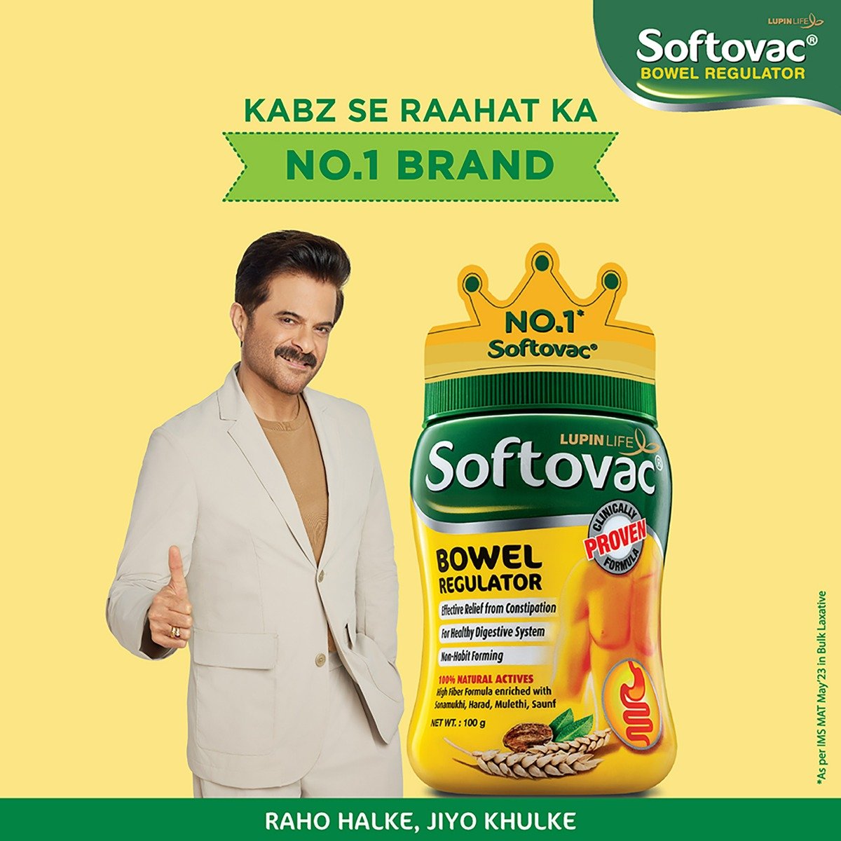 Softovac Bowel Regulator Powder, 100 gm, Pack of 1 Softovac Bowel Regulator Powder, 100 gm, Pack of 1