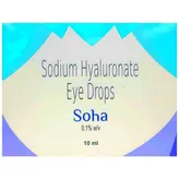 Soha 0.1% Eye Drops 10 ml, Pack of 1 EYE DROPS