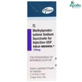 Solu Medrol 125 mg Injection 2 ml, Pack of 1 Injection