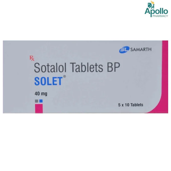 Solet 40 mg Tablet 10's, Pack of 10 TABLETS