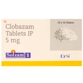 Solzam 5 mg Tablet 10's, Pack of 10 TABLETS