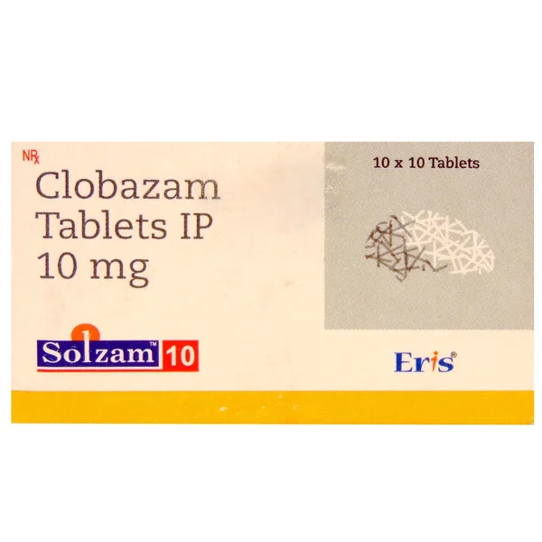 SOLZAM 10MG TABLET, Pack of 10 TABLETS