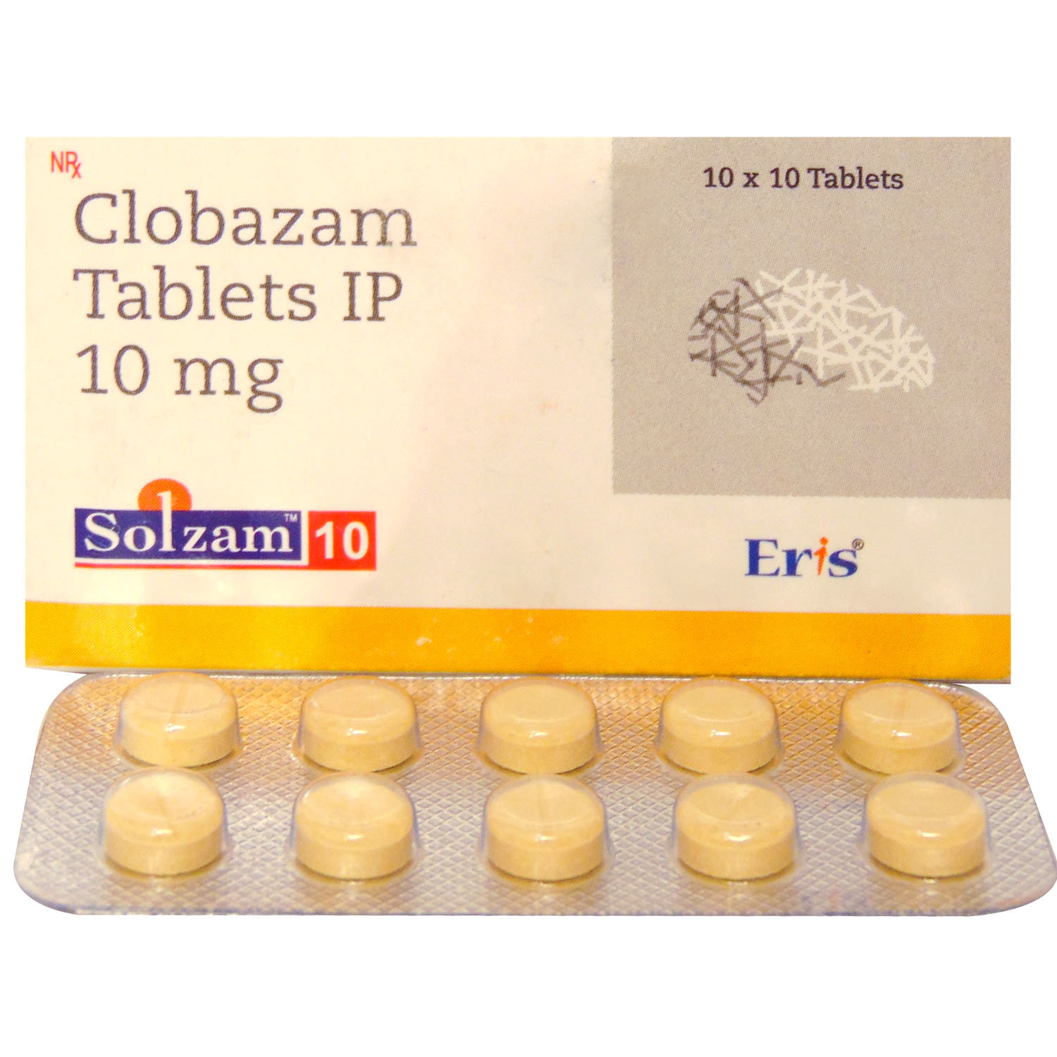 SOLZAM 10MG TABLET, Pack of 10 TABLETS SOLZAM 10MG TABLET, Pack of 10 TABLETS