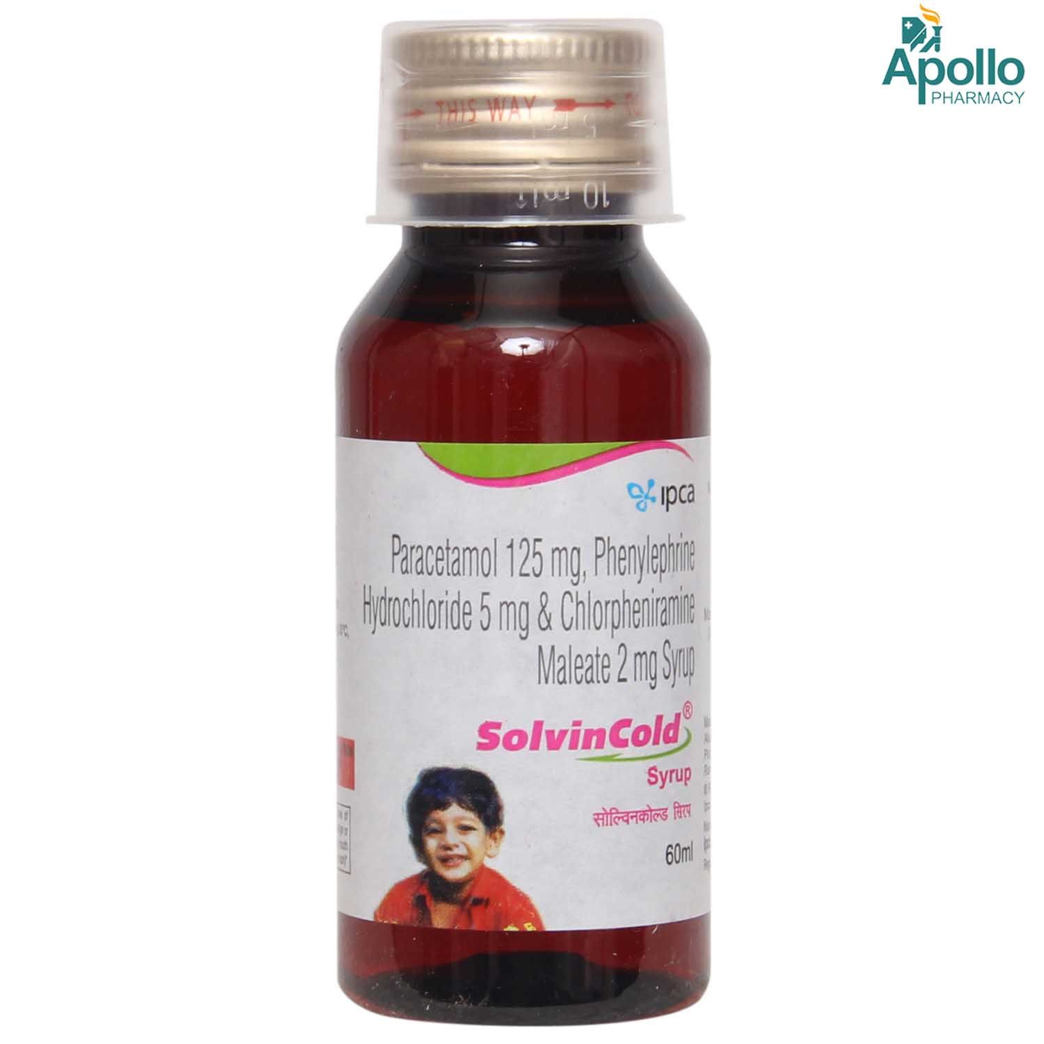 Solvin Cold Syrup 60 ml Price, Uses, Side Effects, Composition Apollo