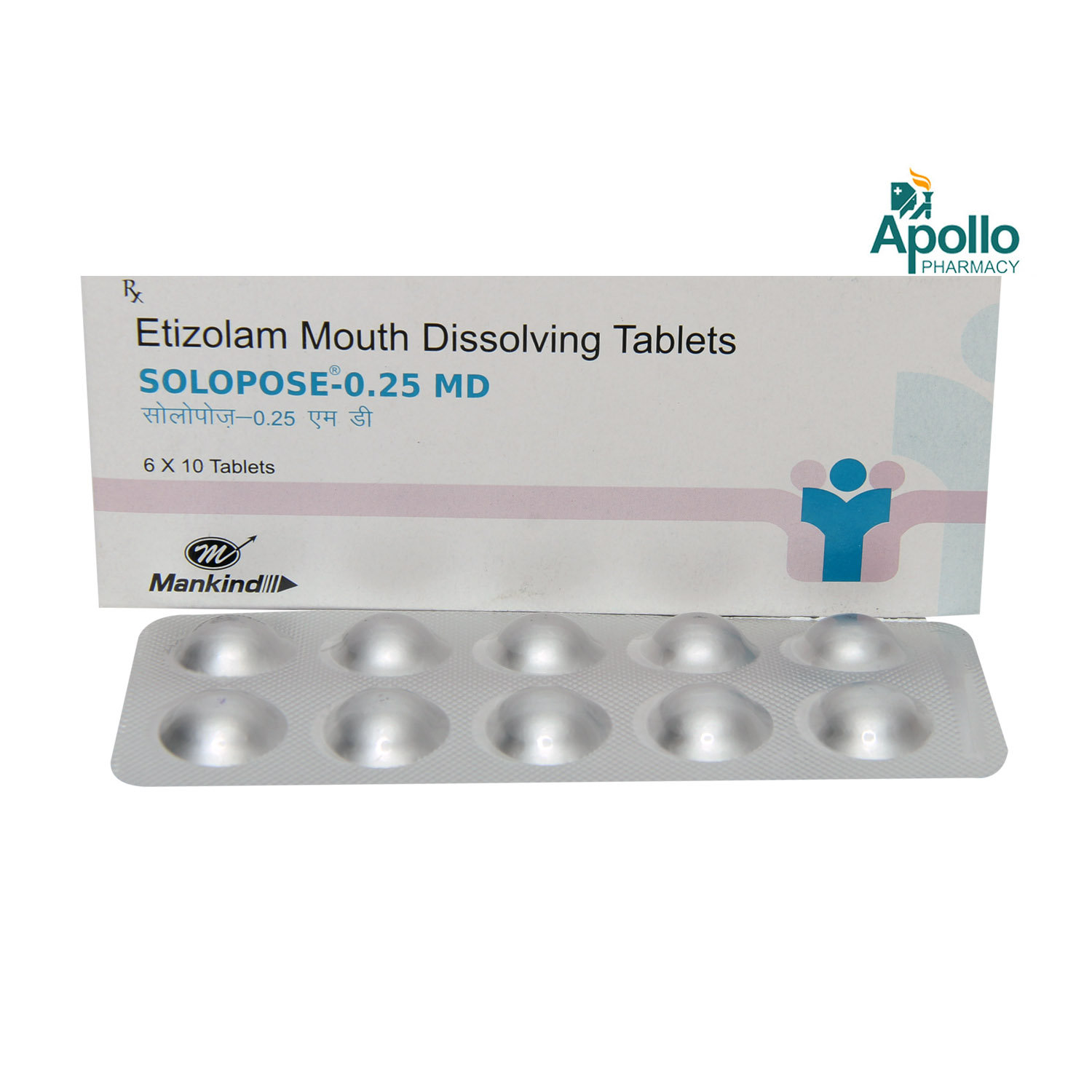 Solopose-0.25 MD Tablet 10's, Pack of 10 TABLETS Solopose-0.25 MD Tablet 10's, Pack of 10 TABLETS