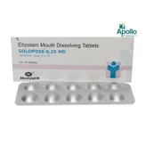 Solopose-0.25 MD Tablet 10's, Pack of 10 TABLETS