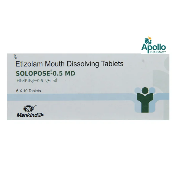 Solopose-0.5 MD Tablet 10's