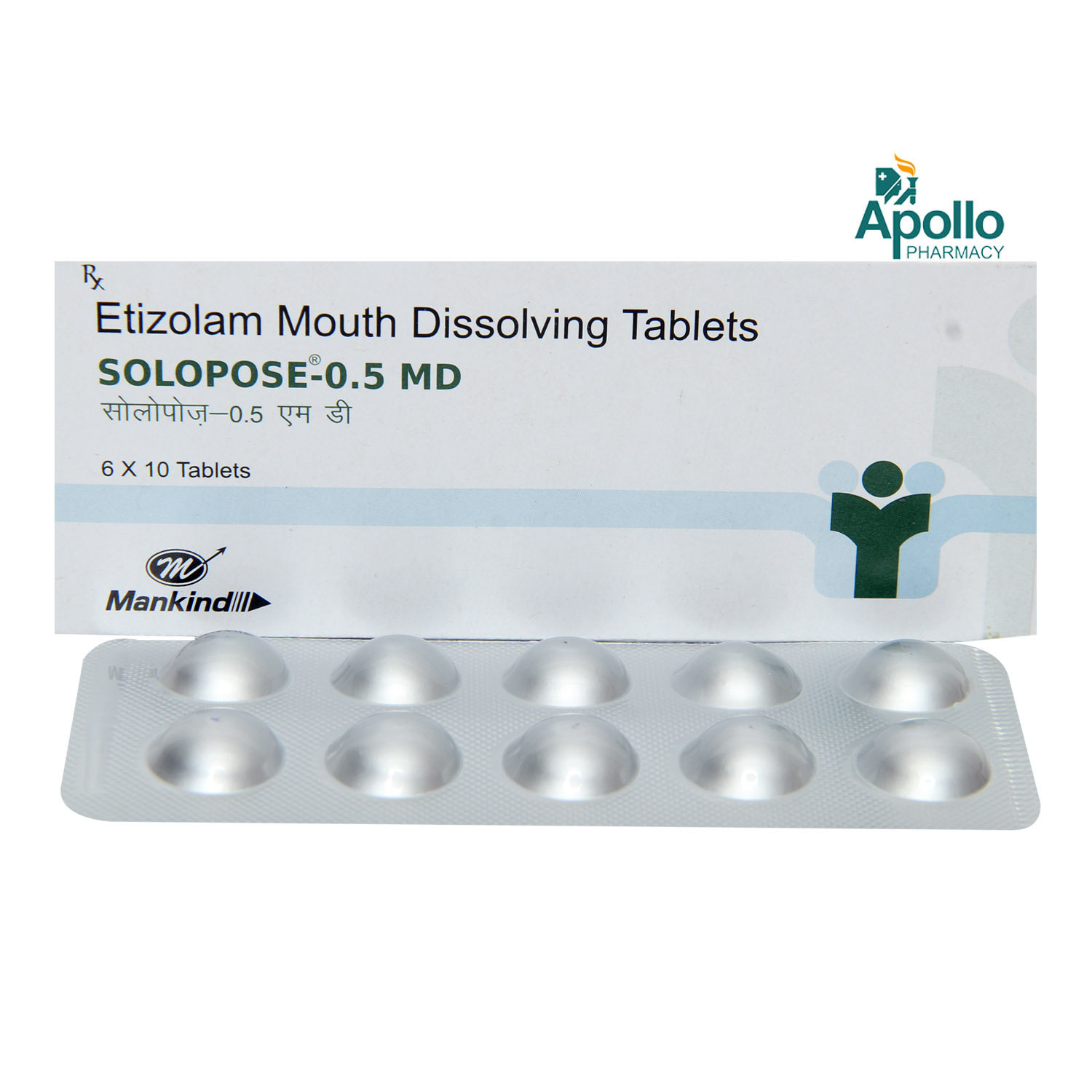 Solopose-0.5 MD Tablet 10's, Pack of 10 TABLETS Solopose-0.5 MD Tablet 10's, Pack of 10 TABLETS