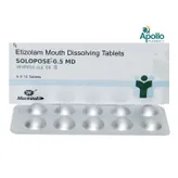 Solopose-0.5 MD Tablet 10's, Pack of 10 TABLETS