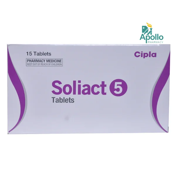 Soliact 5 Tablet 15's, Pack of 15 TABLETS