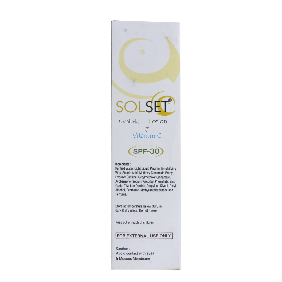 Solset Spf 30 Sunscreen Lotion 60 ml, Pack of 1 Solset Spf 30 Sunscreen Lotion 60 ml, Pack of 1