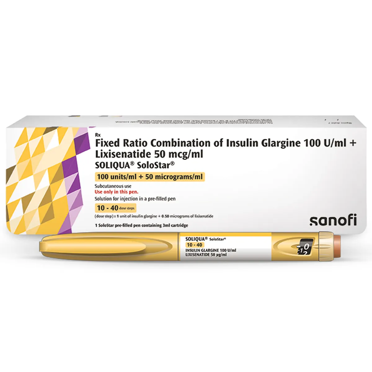 soliqua glp 1 Soliqua Solostar Pre Filed Pen 3 ml | Uses, Side Effects, Price