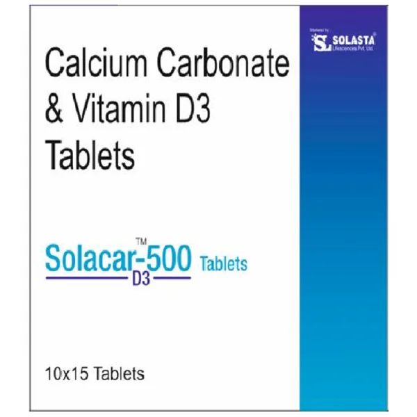 Solacar-500 Tablet 15's