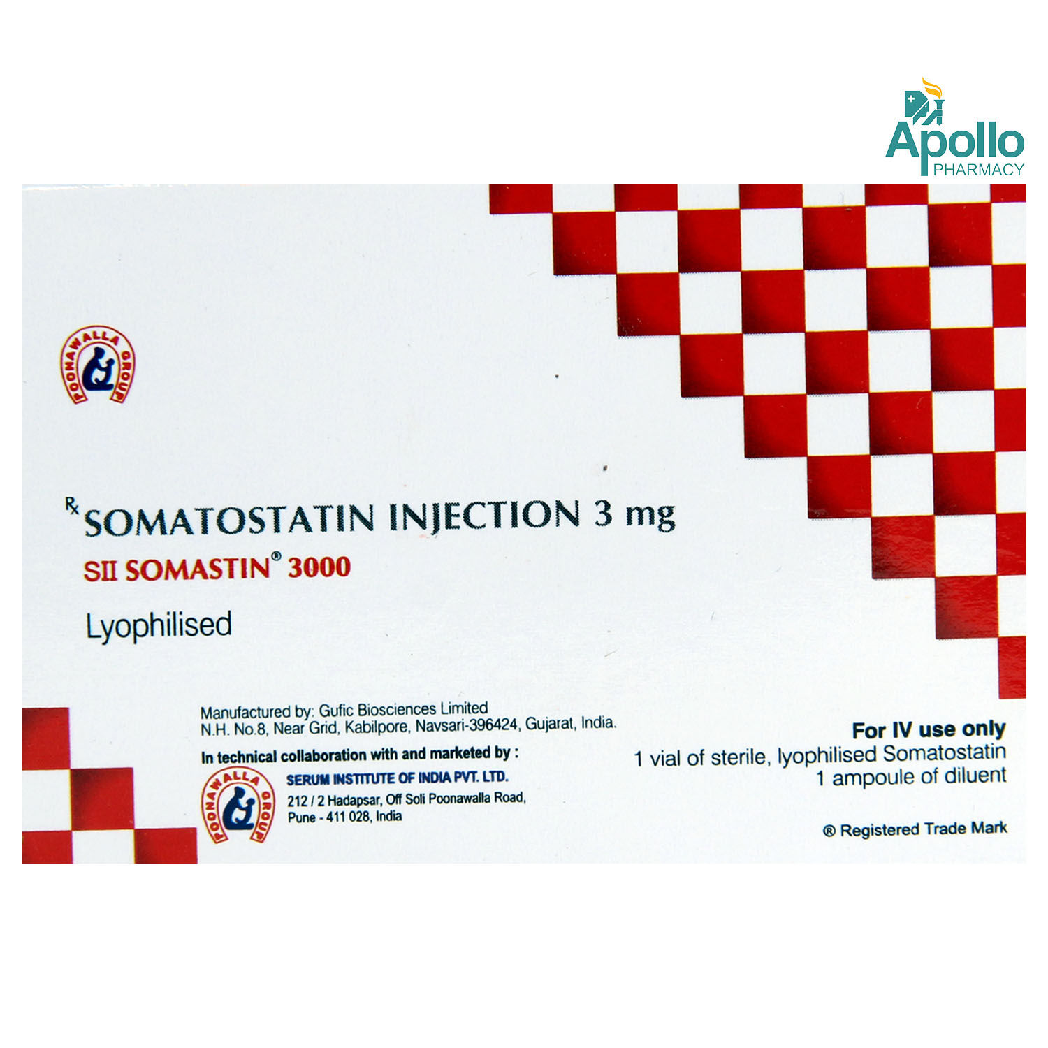 Buy SOMASTIN 3MG INJECTION Online