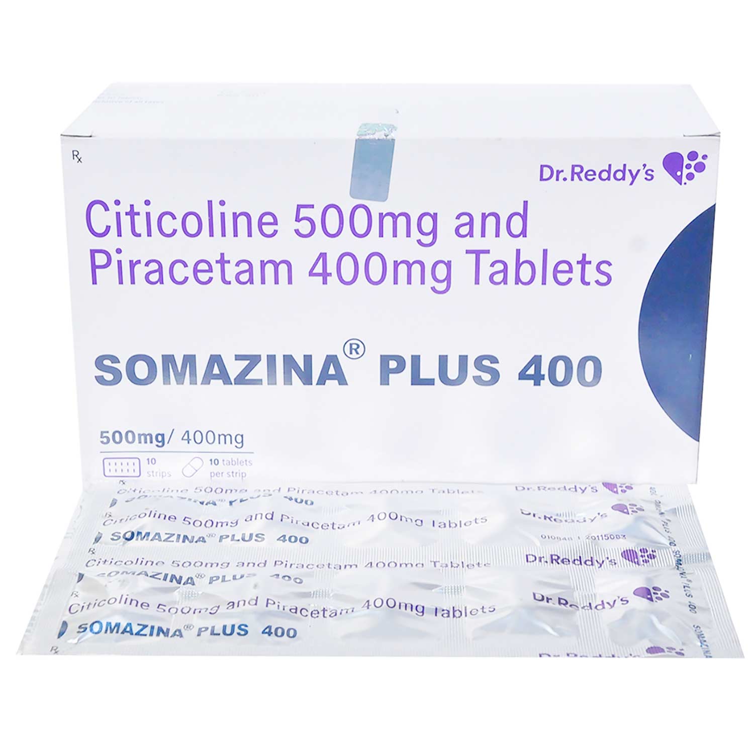 Somazina Plus 400 Tablet 10's, Pack of 10 TABLETS Somazina Plus 400 Tablet 10's, Pack of 10 TABLETS