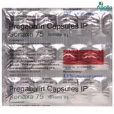 Sonaxa 75 Capsule 15's, Pack of 15 CapsuleS