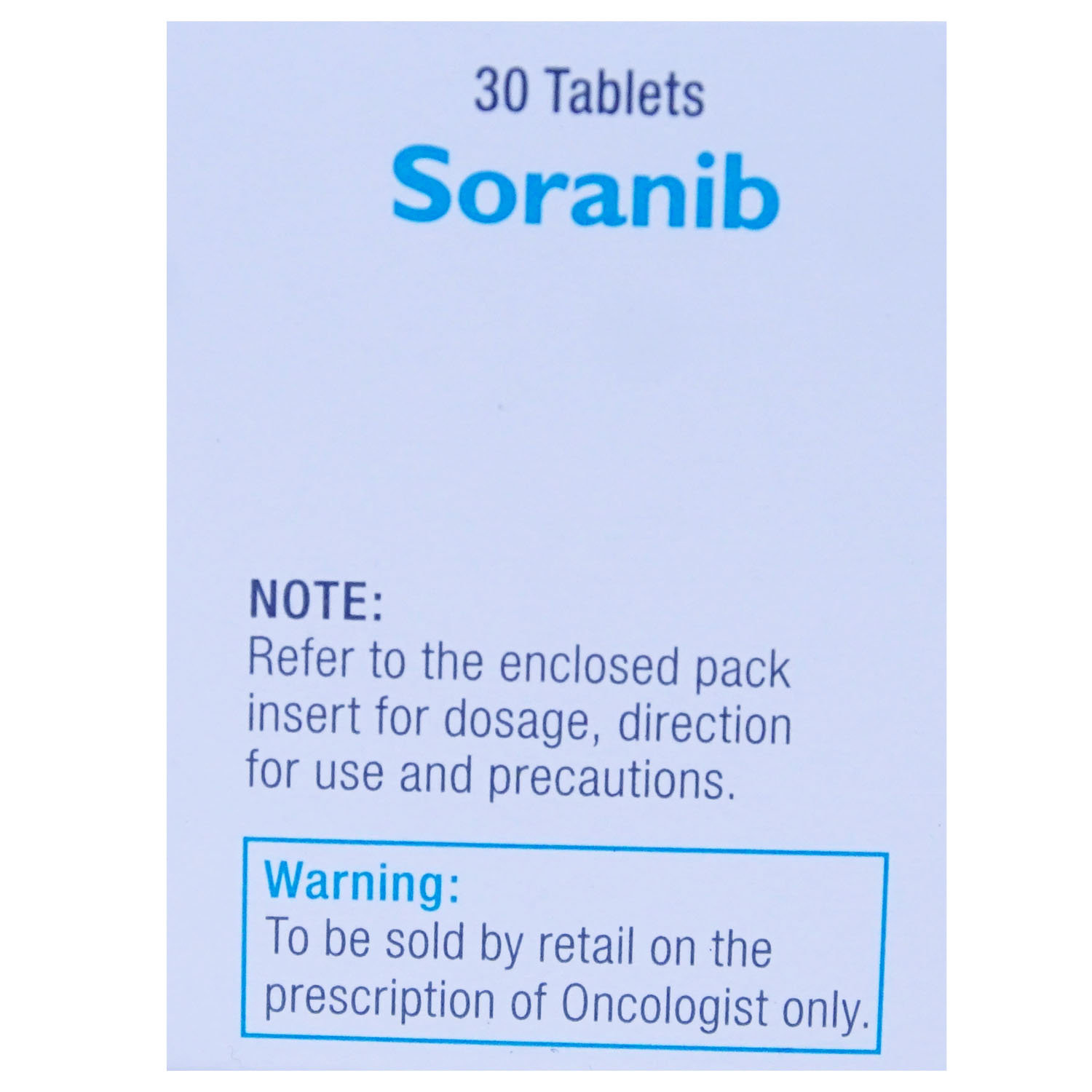 Soranib Tablet 30's, Pack of 1 Tablet Soranib Tablet 30's, Pack of 1 Tablet