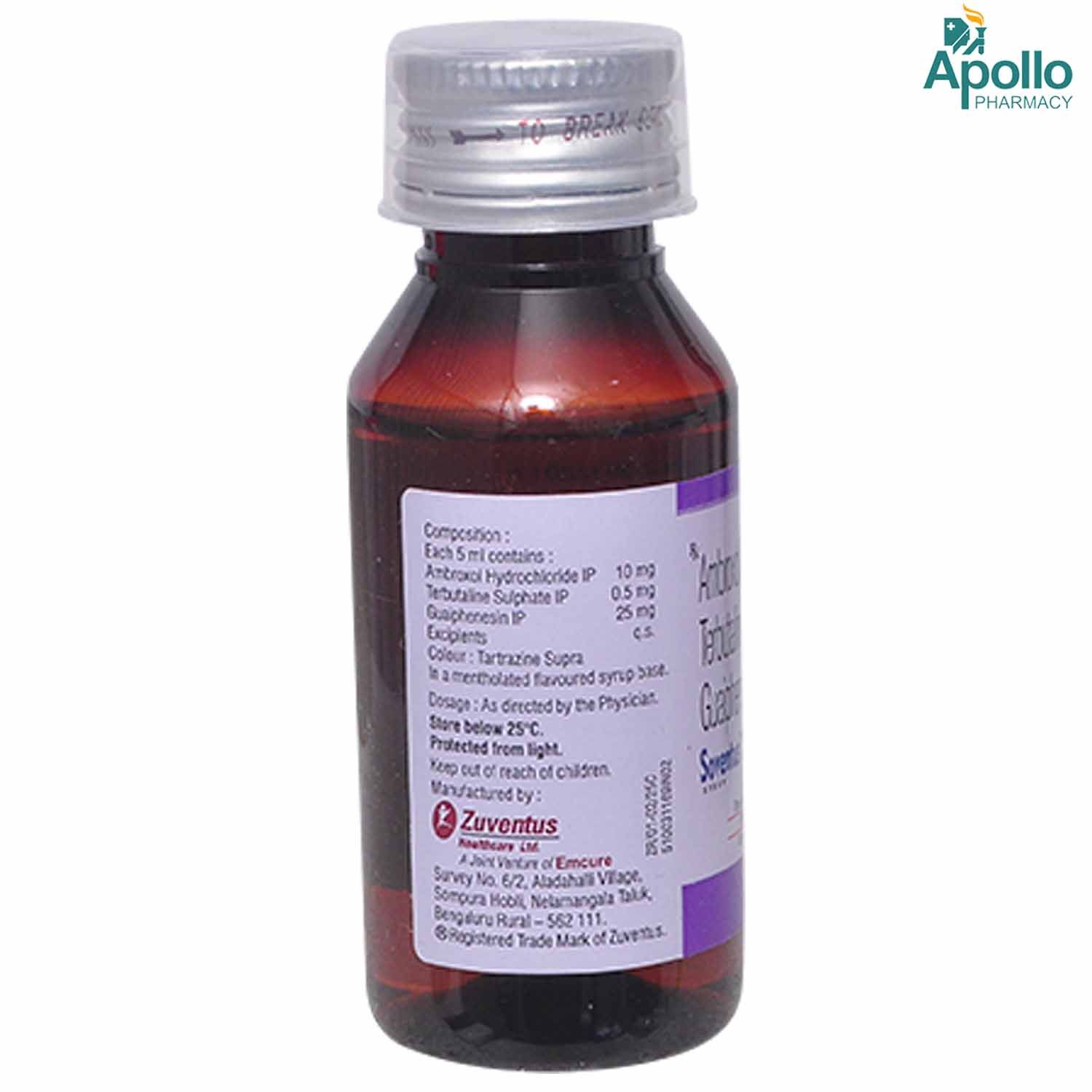 Soventus Jr Syrup 60 ml Price, Uses, Side Effects, Composition Apollo