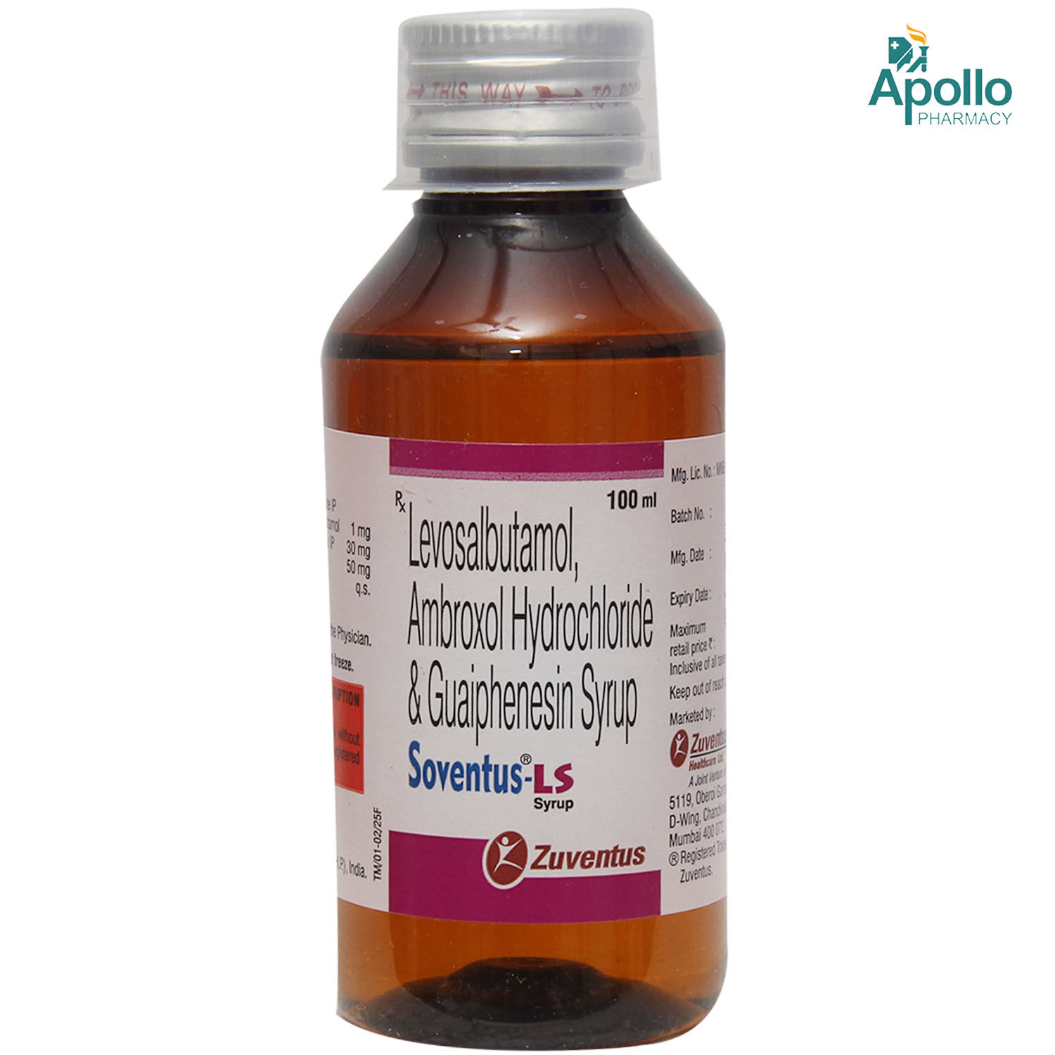 Soventus LS Syrup Uses, Side Effects, Price Apollo Pharmacy
