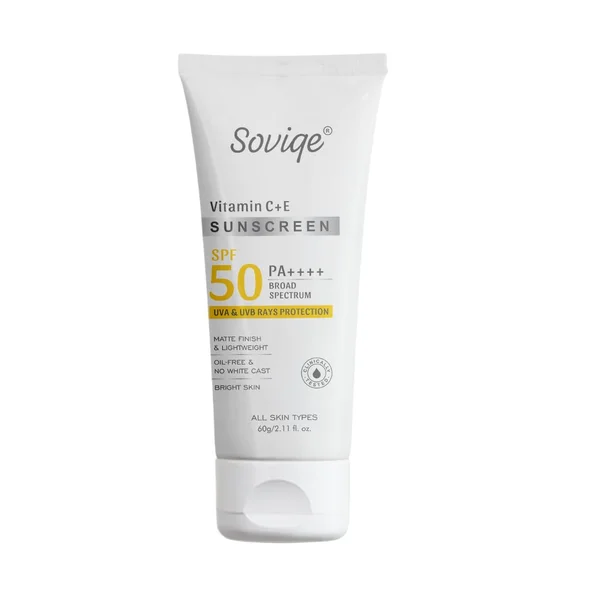 Soviqe SPF50 PA++++ Sunscreen 60 gm, Pack of 1