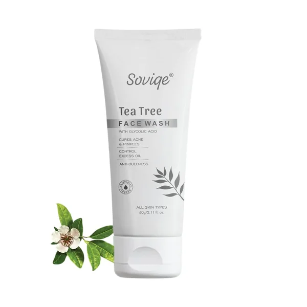 Soviqe Tea Tree Face Wash 60 gm, Pack of 1