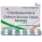 SPASRAX 5MG TABLET, Pack of 10 TABLETS