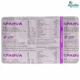 Spaova Tablet 10's, Pack of 10