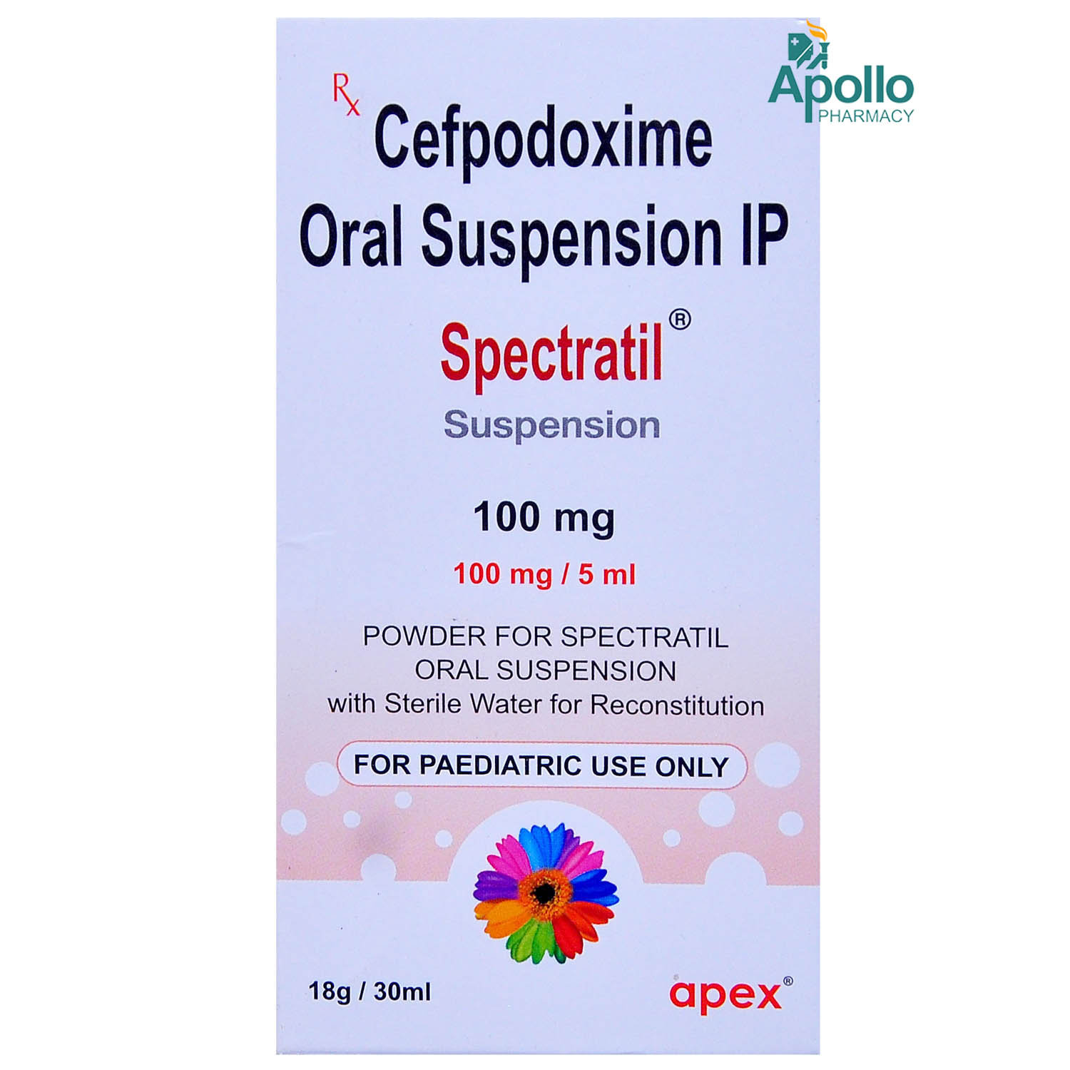 Spectratil 100 mg Syrup 30 ml, Pack of 1 Syrup Spectratil 100 mg Syrup 30 ml, Pack of 1 Syrup