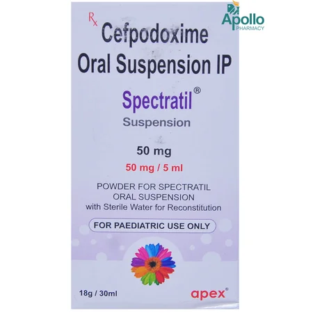 Spectratil 50 mg Suspension 5 ml