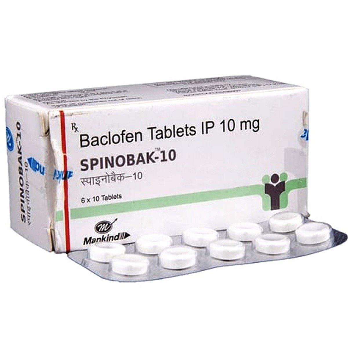 Spinobak 10 Tablet 10's, Pack of 10 TABLETS Spinobak 10 Tablet 10's, Pack of 10 TABLETS