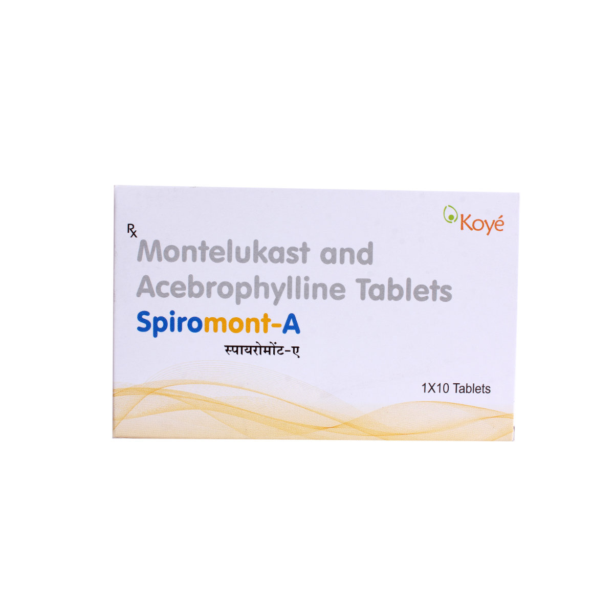 Spiromont-A Tablet 10's, Pack of 10 TABLETS Spiromont-A Tablet 10's, Pack of 10 TABLETS