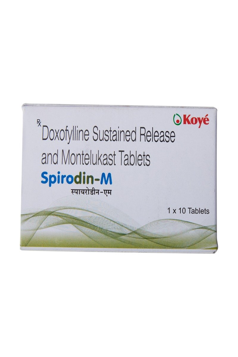 Spirodin-M Tablet 10's, Pack of 10 TABLETS Spirodin-M Tablet 10's, Pack of 10 TABLETS