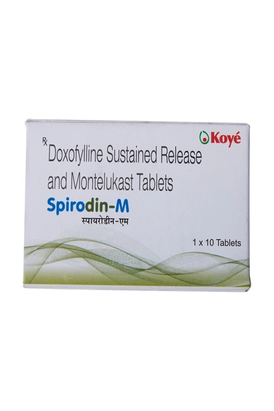 Spirodin-M Tablet 10's, Pack of 10 TABLETS