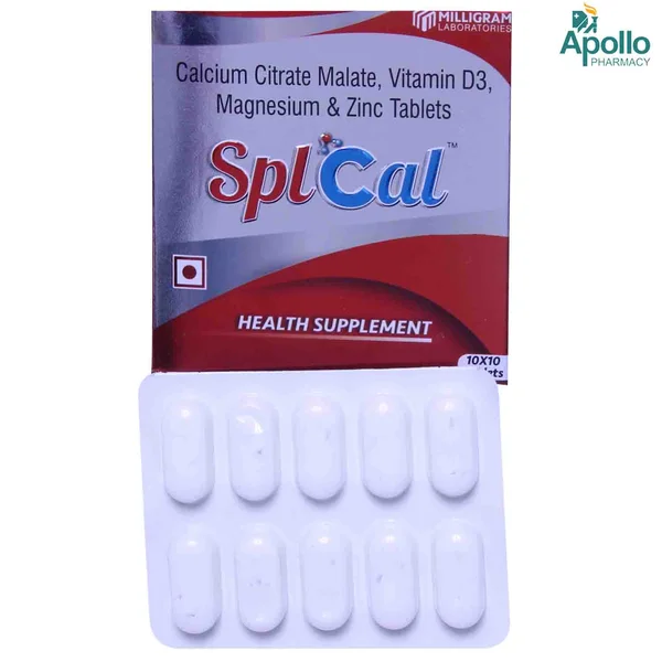 Splcal Tablet 10's, Pack of 10