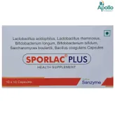 Sporlac Plus Capsule 10's, Pack of 10