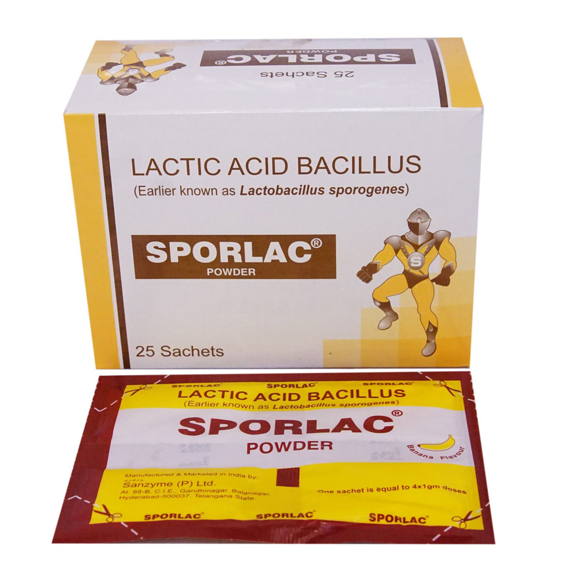 Sporlac Banana Sachet 1s Price Uses Side Effects Composition