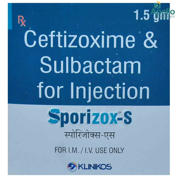 Sporizox-S Injection 1.5 gm