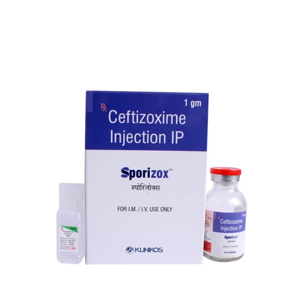 Sporizox Injection 1 gm, Pack of 1 INJECTION