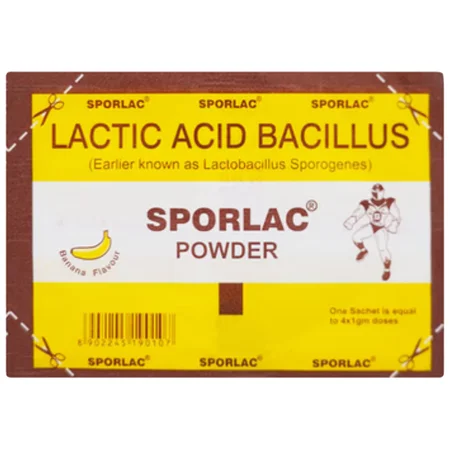 Sporlac Banana Flavour Powder 1 gm