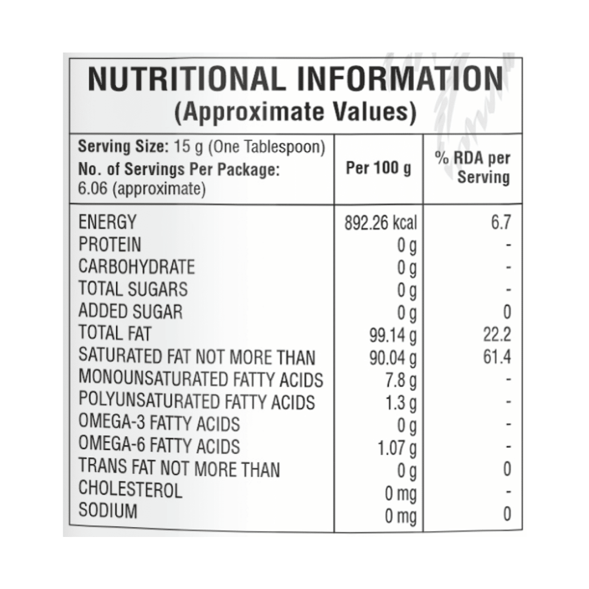 Sri Sri Tattva Organic Virgin Coconut Oil, 100 ml, Pack of 1 Sri Sri Tattva Organic Virgin Coconut Oil, 100 ml, Pack of 1