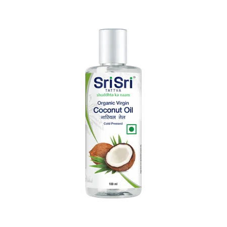 Sri Sri Tattva Organic Virgin Coconut Oil, 100 ml