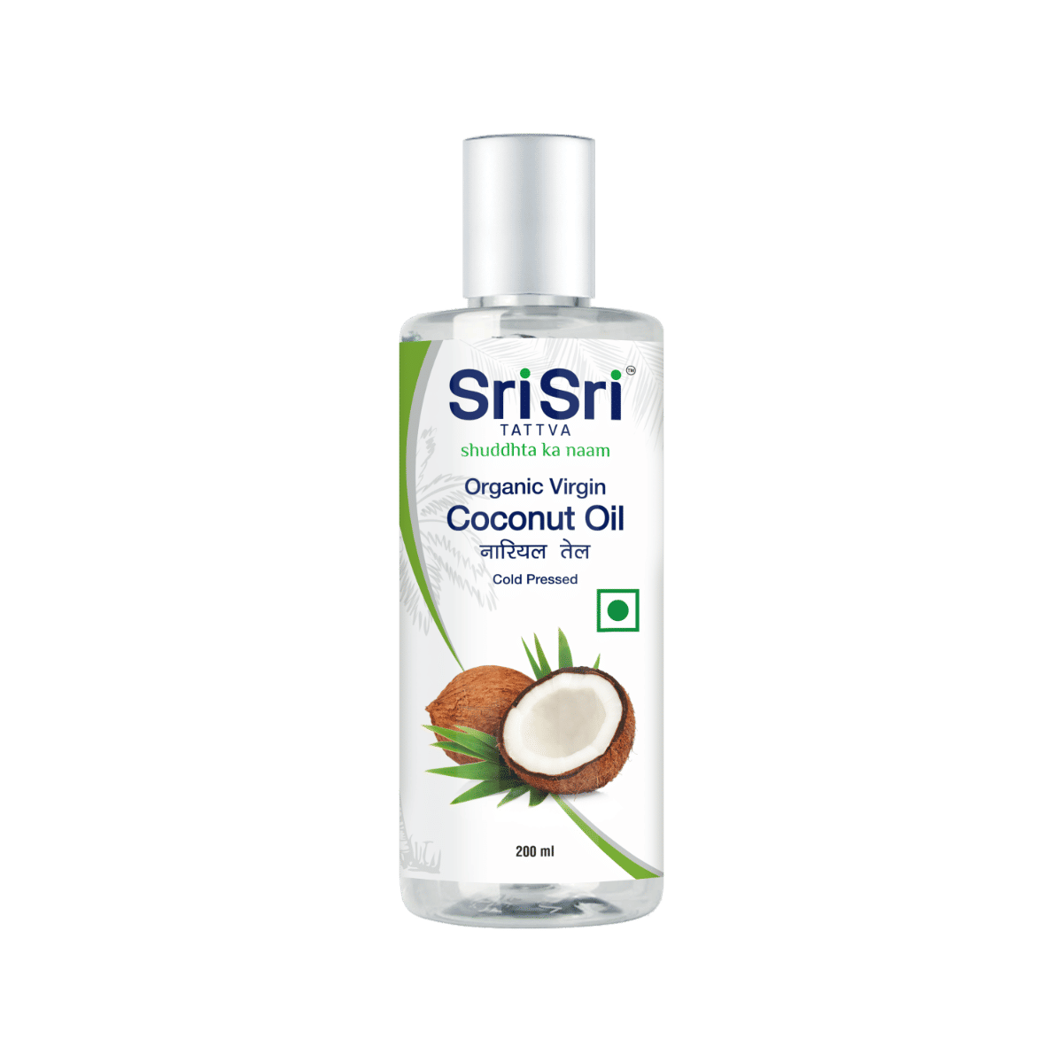 Sri Sri Tattva Organic Virgin Coconut Oil, 200 ml, Pack of 1 Sri Sri Tattva Organic Virgin Coconut Oil, 200 ml, Pack of 1