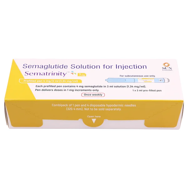 Sematrinity 1 mg Prefilled Pen Solution For Injection 3 ml
