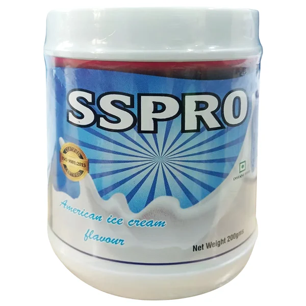 Sspro American Ice Cream Flavour Powder, 200 gm Jar